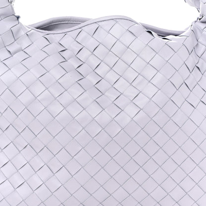 Bottega Veneta Calfskin Intrecciato Small Hop Oyster Lilac 8 of 11