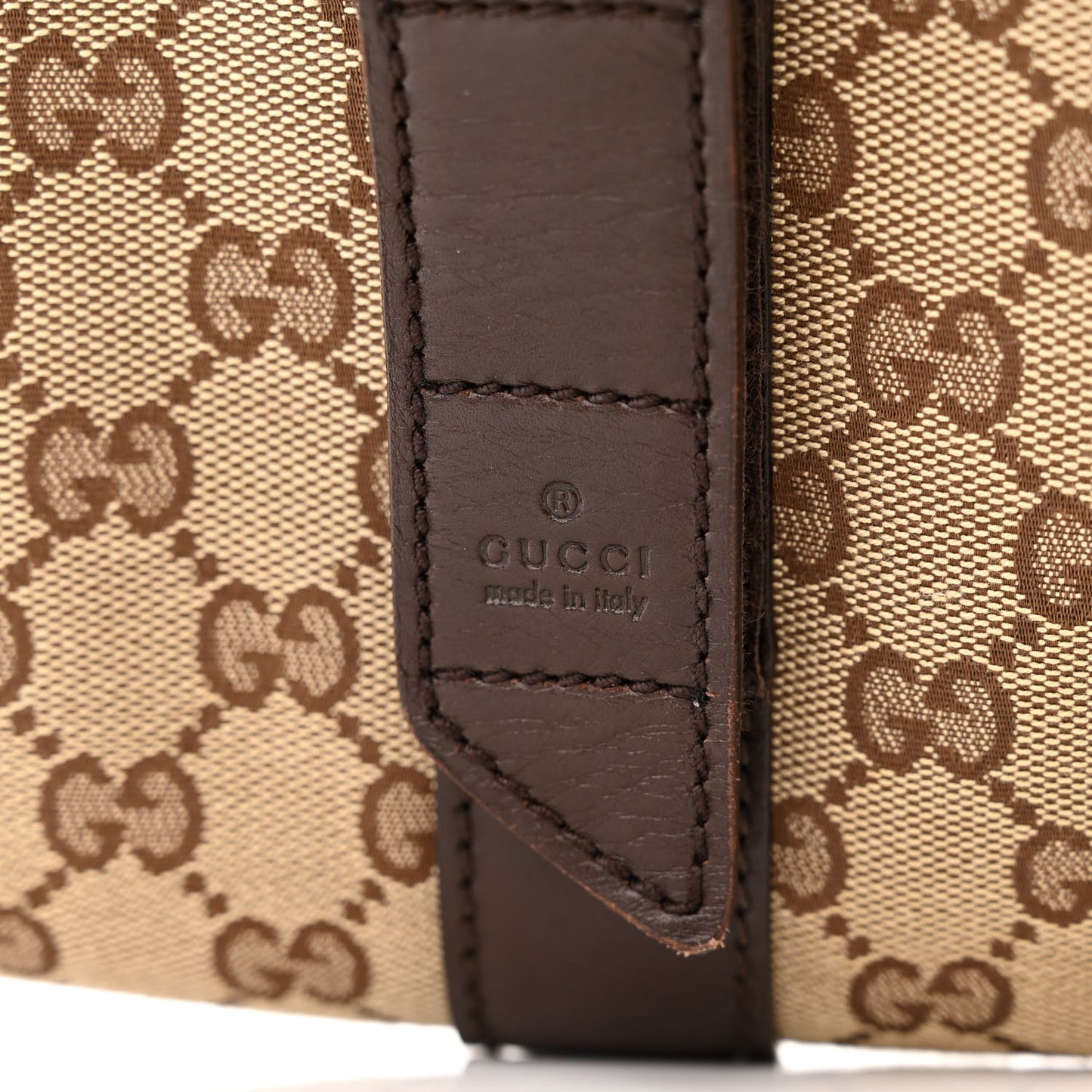 Monogram Laptop Briefcase Dark Brown
