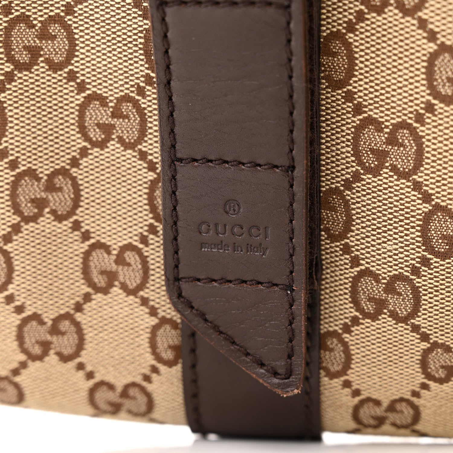 Gucci Monogram Laptop Briefcase Dark Brown 6 of 10