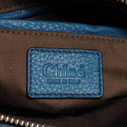 Chloe Calfskin Medium Marcie Hobo Laguna Blue 7 of 7