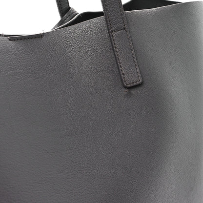 Saint Laurent Calfskin Large Shopping Tote Fog 14 of 14