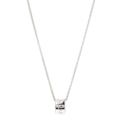 Chopard 18K White Gold Chopardissimo Pendant Necklace 1 of 6