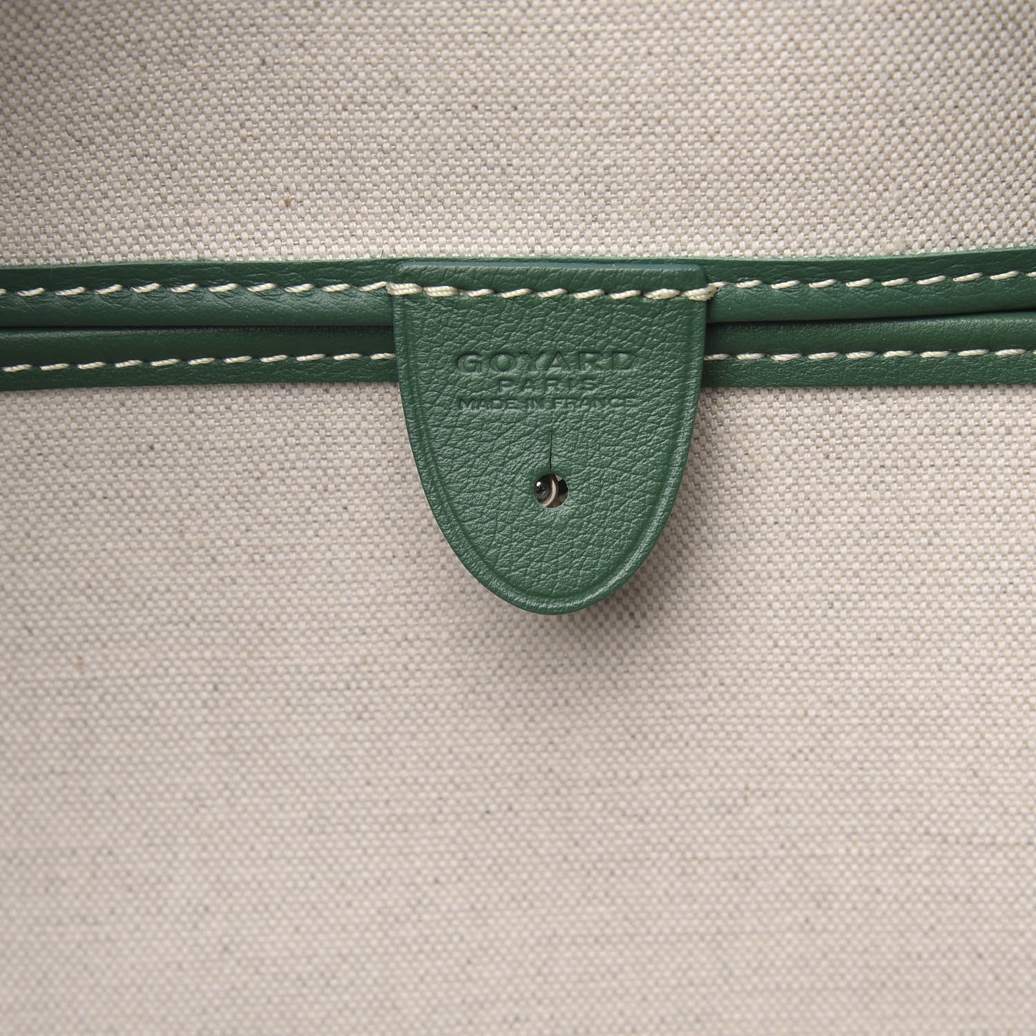 Goyard Goyardine Artois MM Green 6 of 8