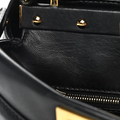 Fendi Nappa Mini Peekaboo Iconic Satchel Black 16 of 18