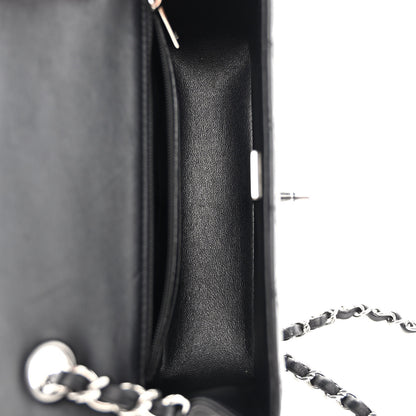 Chanel Lambskin Quilted Mini Rectangular Flap Black 5 of 10