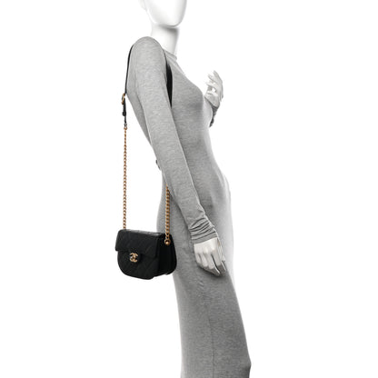 Chanel Caviar Quilted Moon Messenger Black 2 of 13