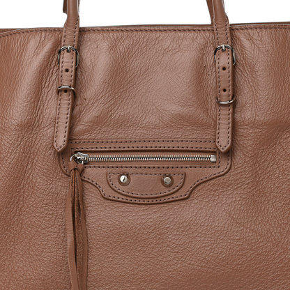 Balenciaga Veau Papier A4 Zip Around Tote Tomette 8 of 11