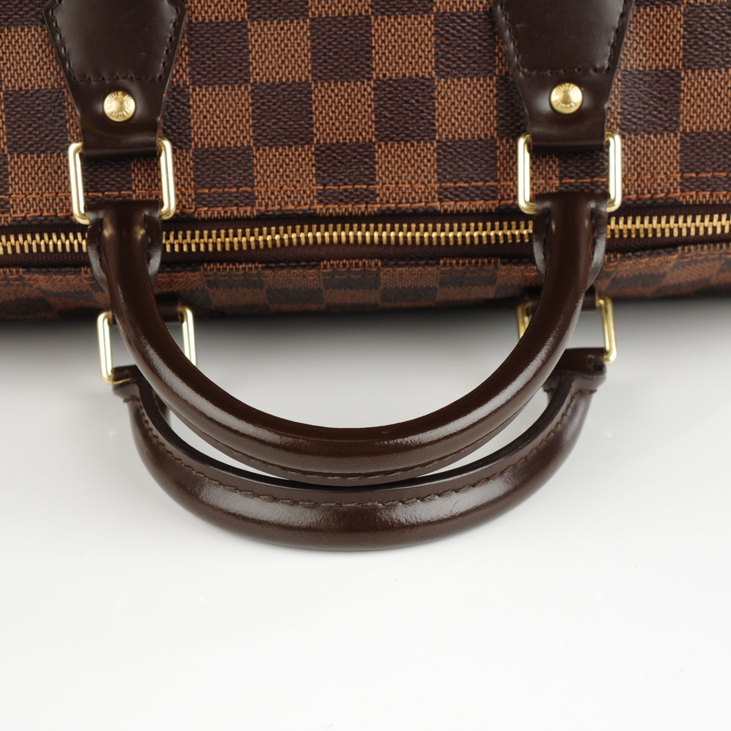 Louis Vuitton Damier Ebene Speedy 30 5 of 8