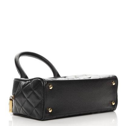Chanel Caviar Quilted Small Bowler Black 4 of 8