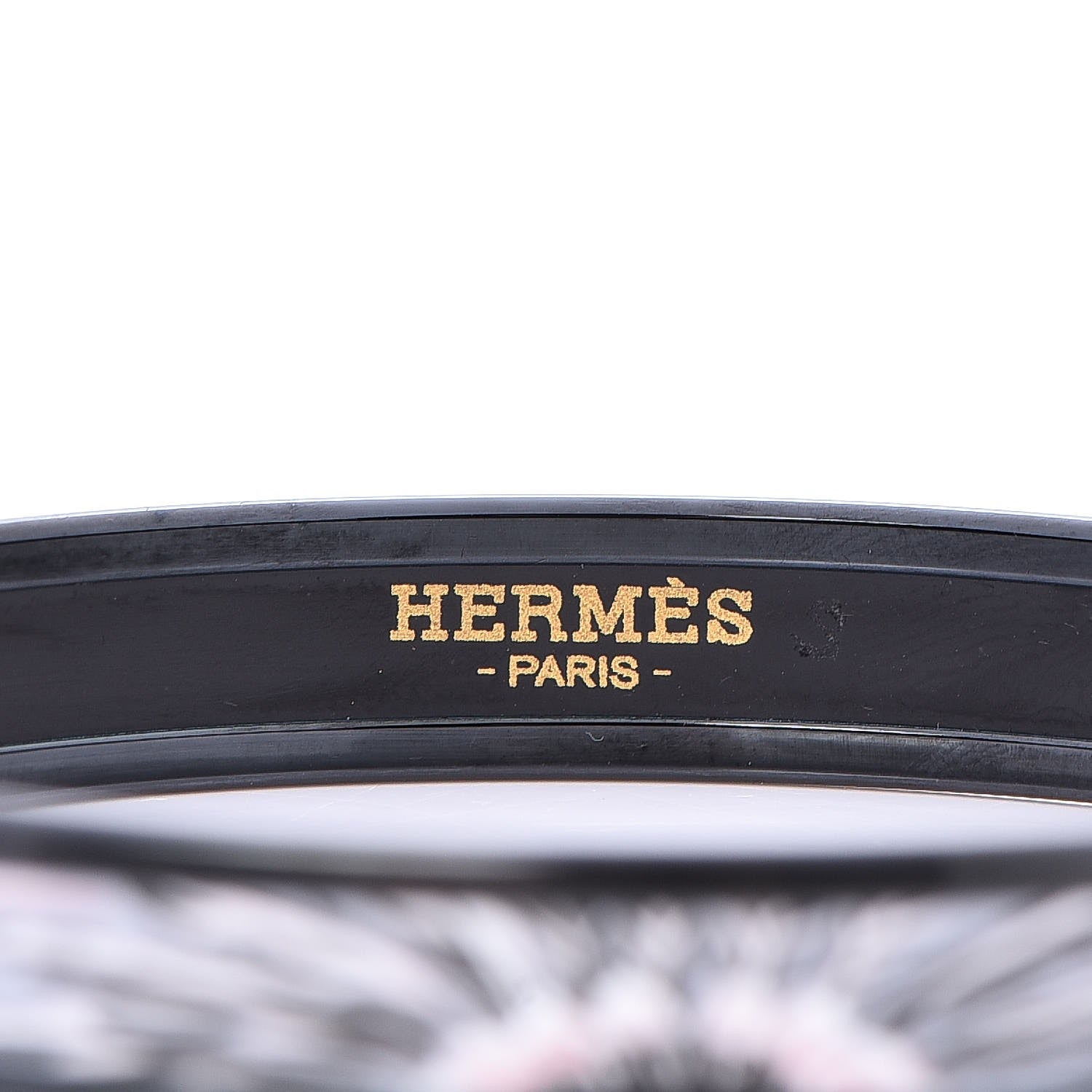 Hermes Enamel Printed Brazil Narrow Bracelet 65 4 of 6