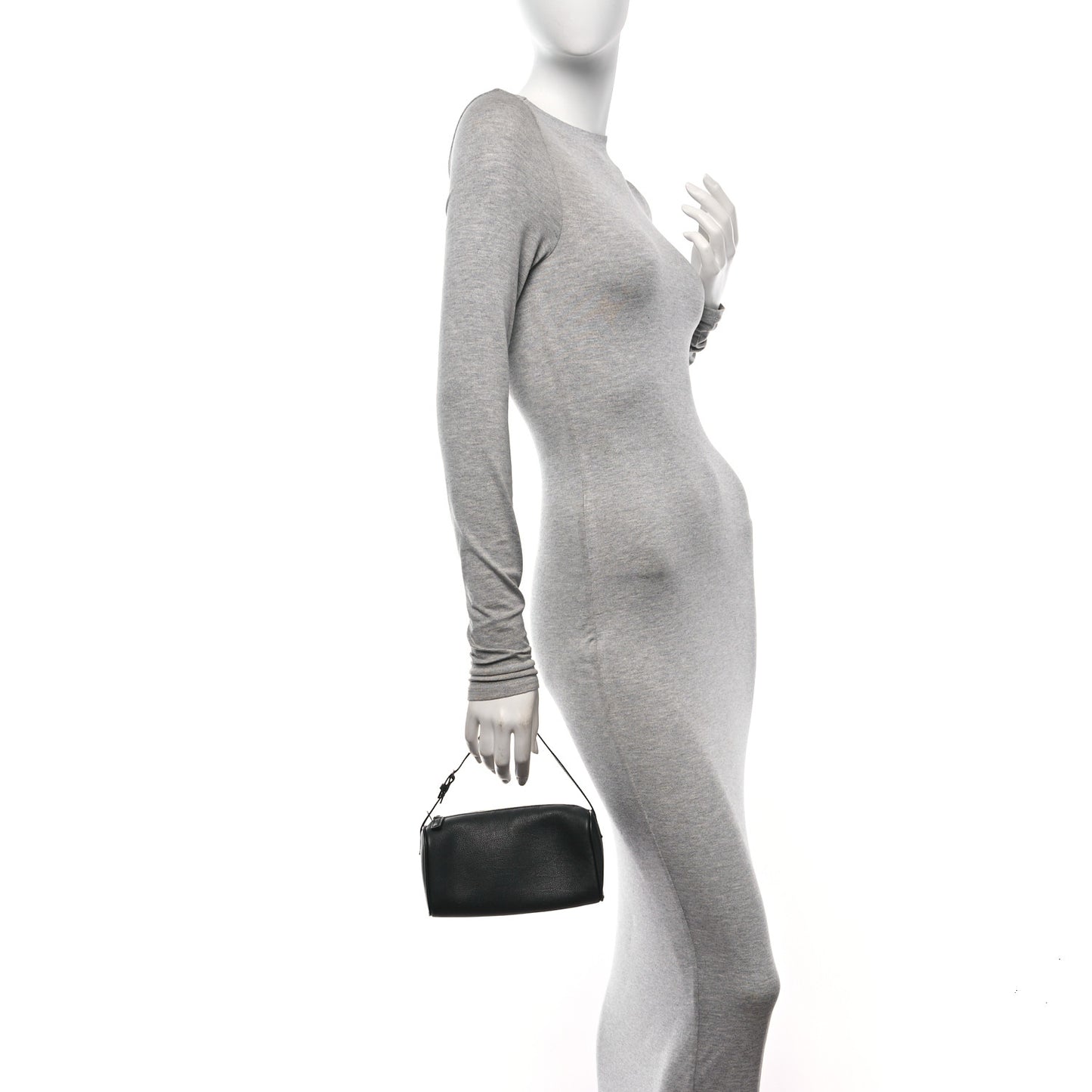 Grained Calfskin 90's Bag Black