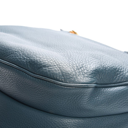 Prada Vitello Daino Hobo Marine 12 of 12