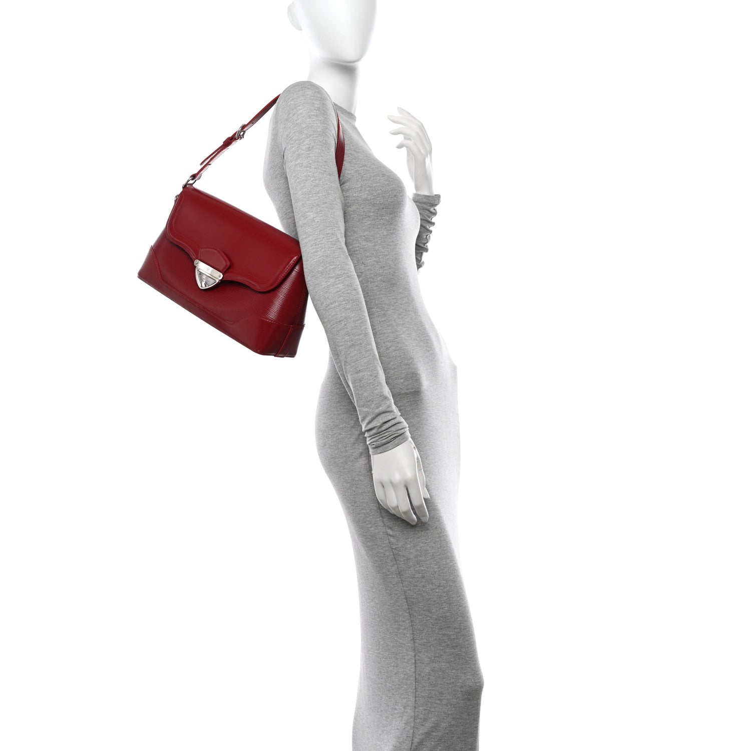 Louis Vuitton Epi Bagatelle PM Rubis 2 of 13