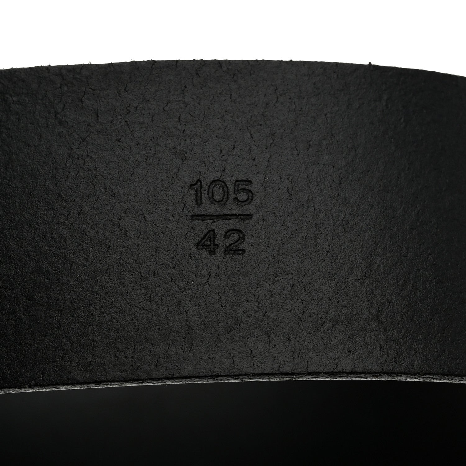 Chanel Calfskin CC Logo Belt 105 42 Black 4 of 9