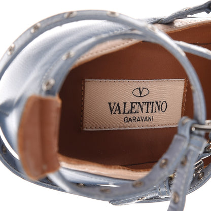 Valentino Garavani Nappa Love Latch 100mm Pumps 35 London Stone Poudre 7 of 9