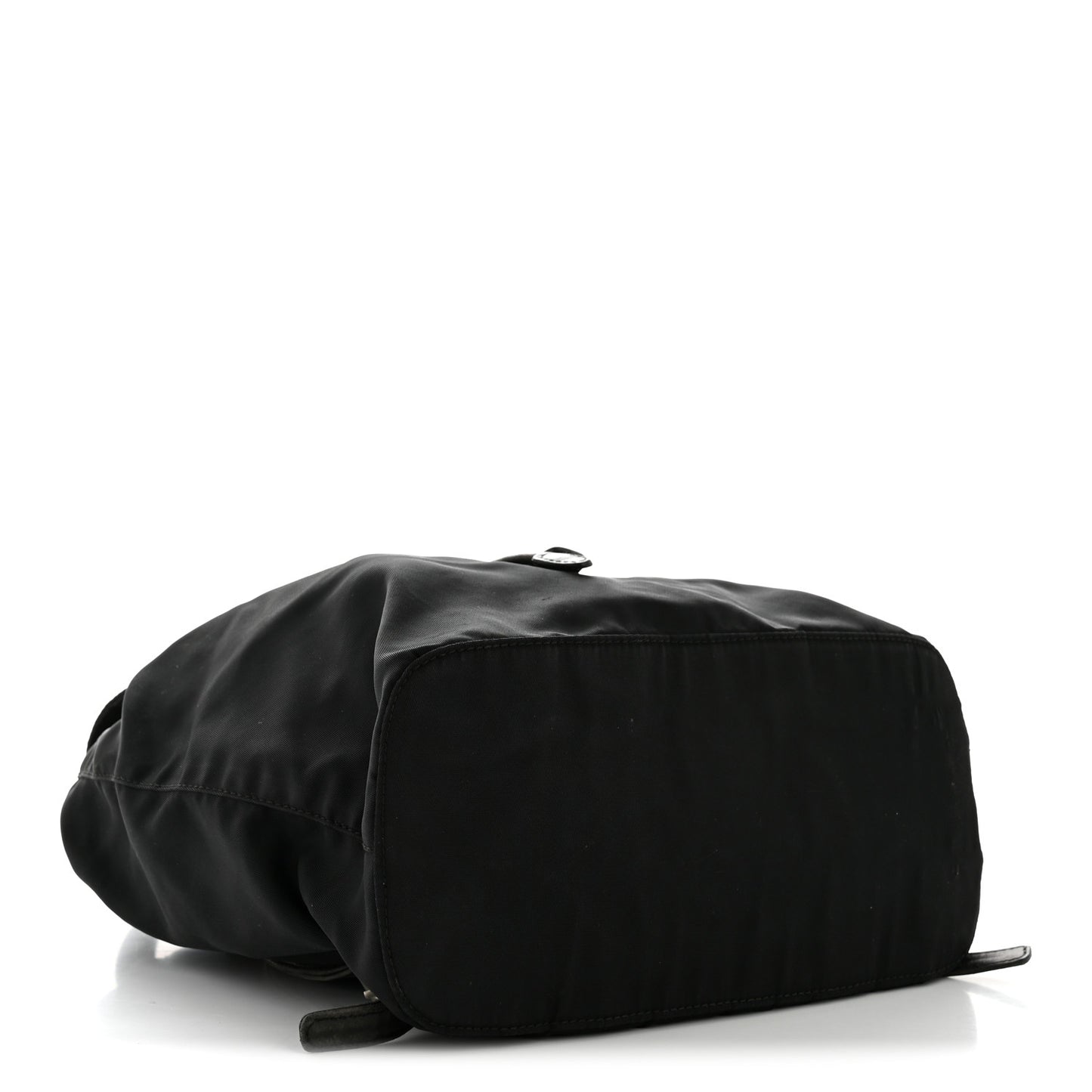 Tessuto Nylon Vela Chain Backpack Black