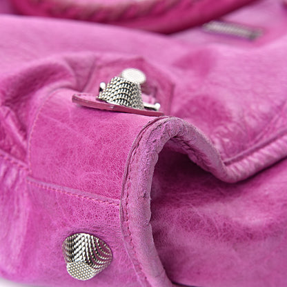 Balenciaga Agneau Giant 21 Silver Hardware Weekender Magenta 19 of 32