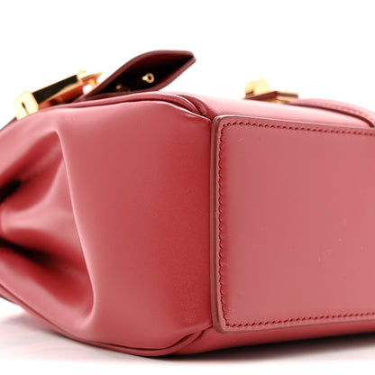 Celine Satinated Calfskin Mini 16 Top Handle Bag Raspberry 9 of 15