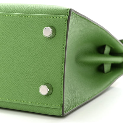 Hermes Epsom Kelly Sellier 25 Vert Yucca 10 of 11