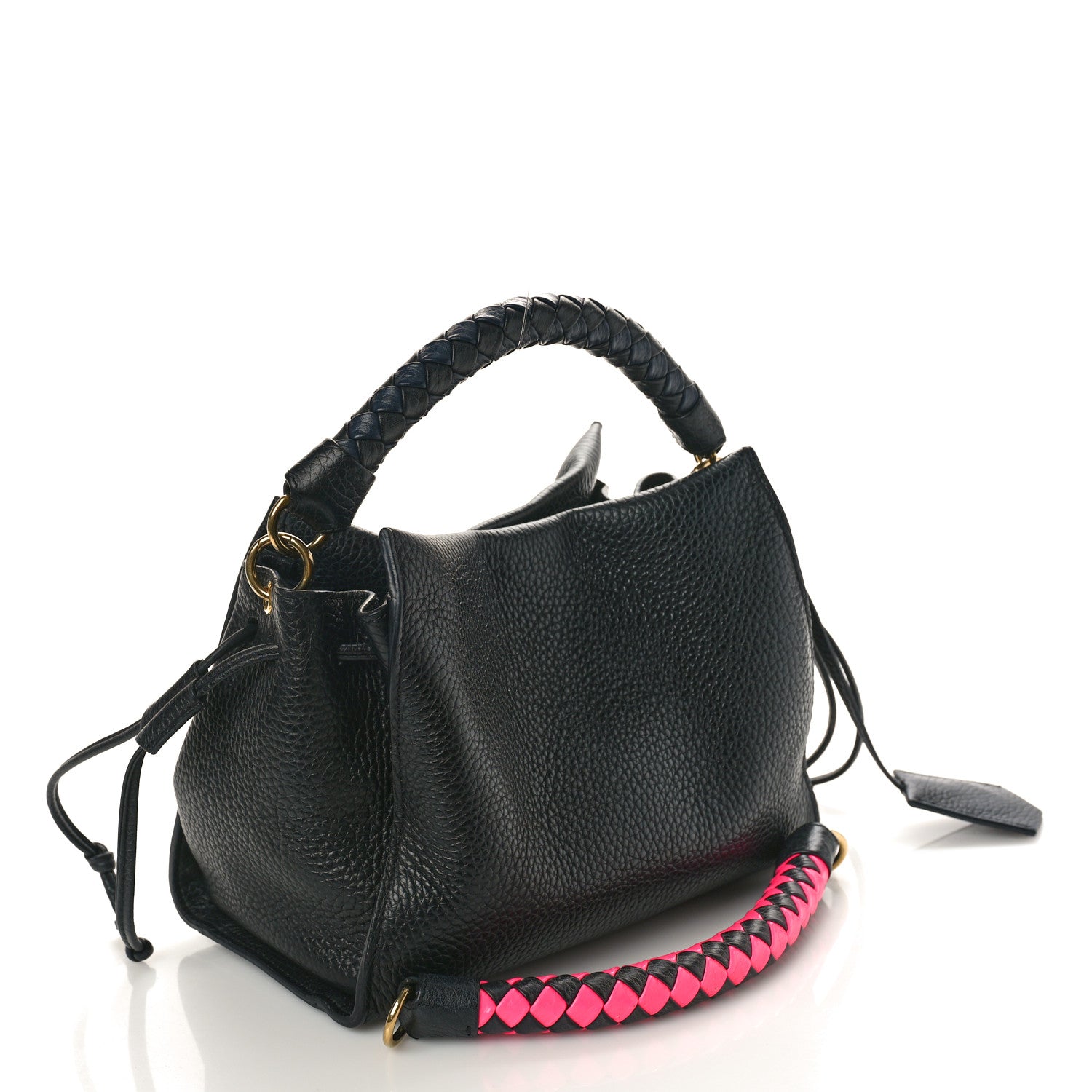 Mulberry Heavy Grain Iris Tote Black 3 of 8