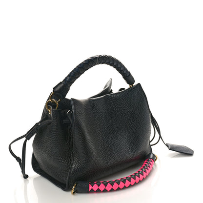 Mulberry Heavy Grain Iris Tote Black 3 of 8