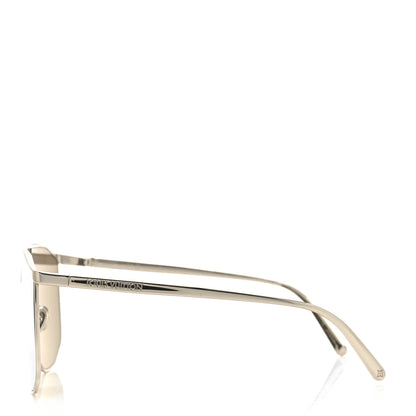 Louis Vuitton Metal LV Golden Mask Sunglasses Z1853U Gold 3 of 8