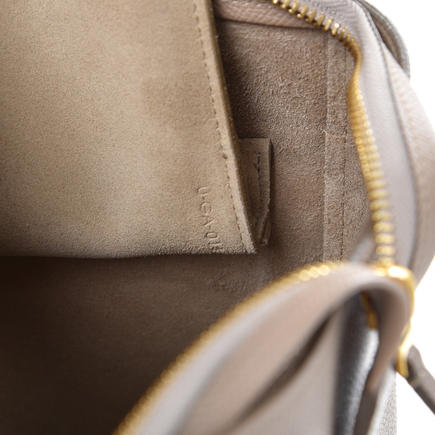 Celine Grained Calfskin Mini Belt Bag Light Taupe 7 of 11