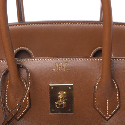 Hermes Tadelakt Birkin 35 Fauve 6 of 10