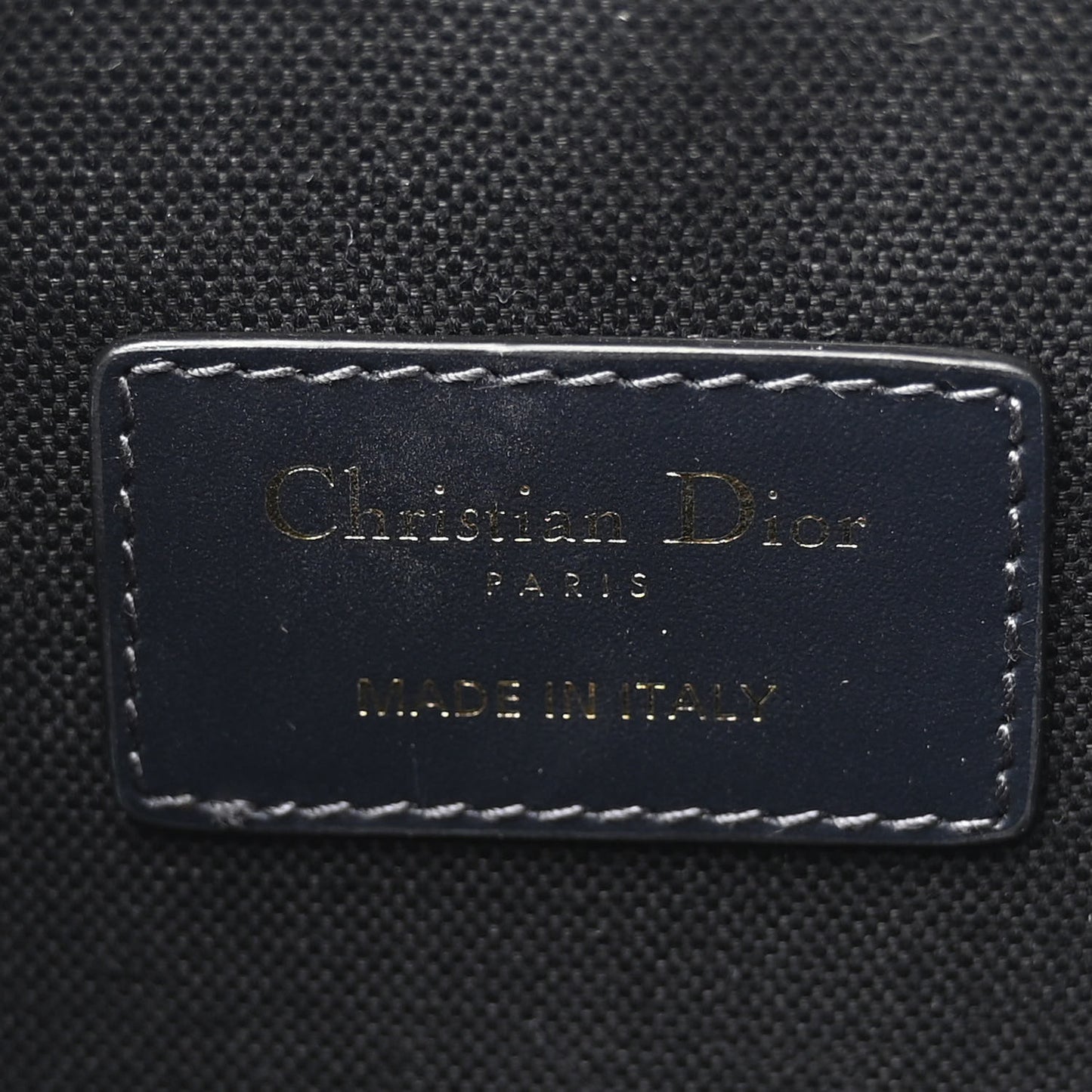 Oblique Calfskin Medium C'est Dior Bucket Bag Blue