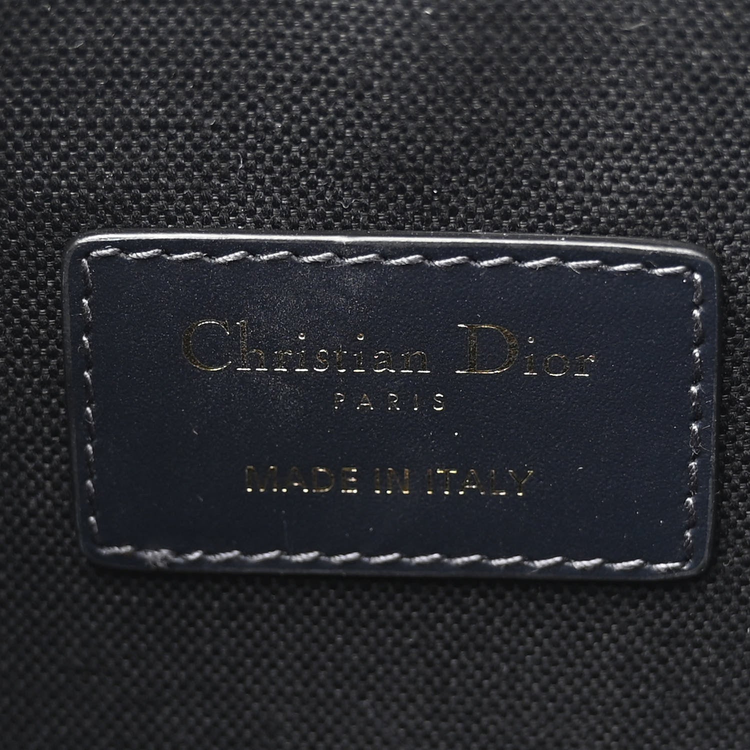 Christian Dior Oblique Calfskin Medium C'est Dior Bucket Bag Blue 6 of 10