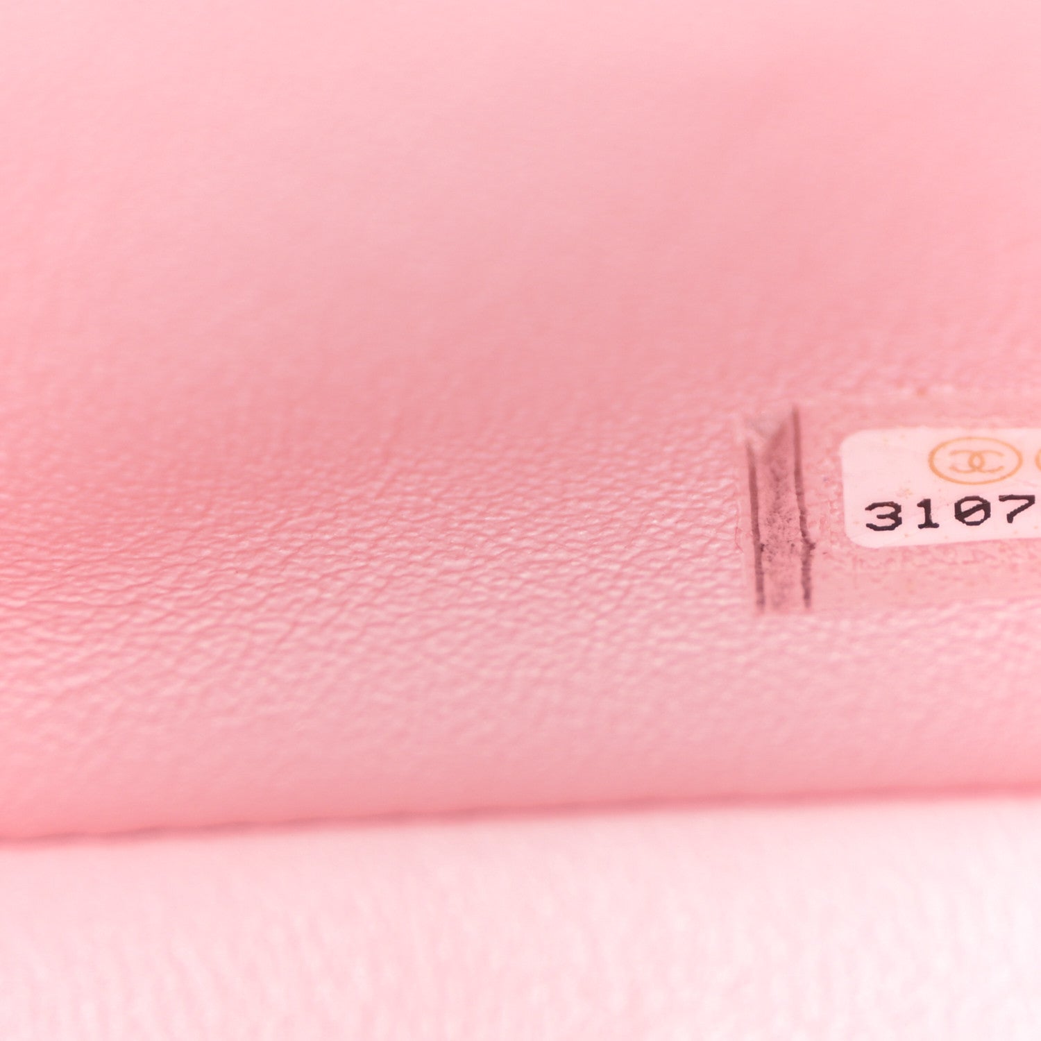 Chanel Lambskin Quilted Mini Square Flap Light Pink 13 of 21