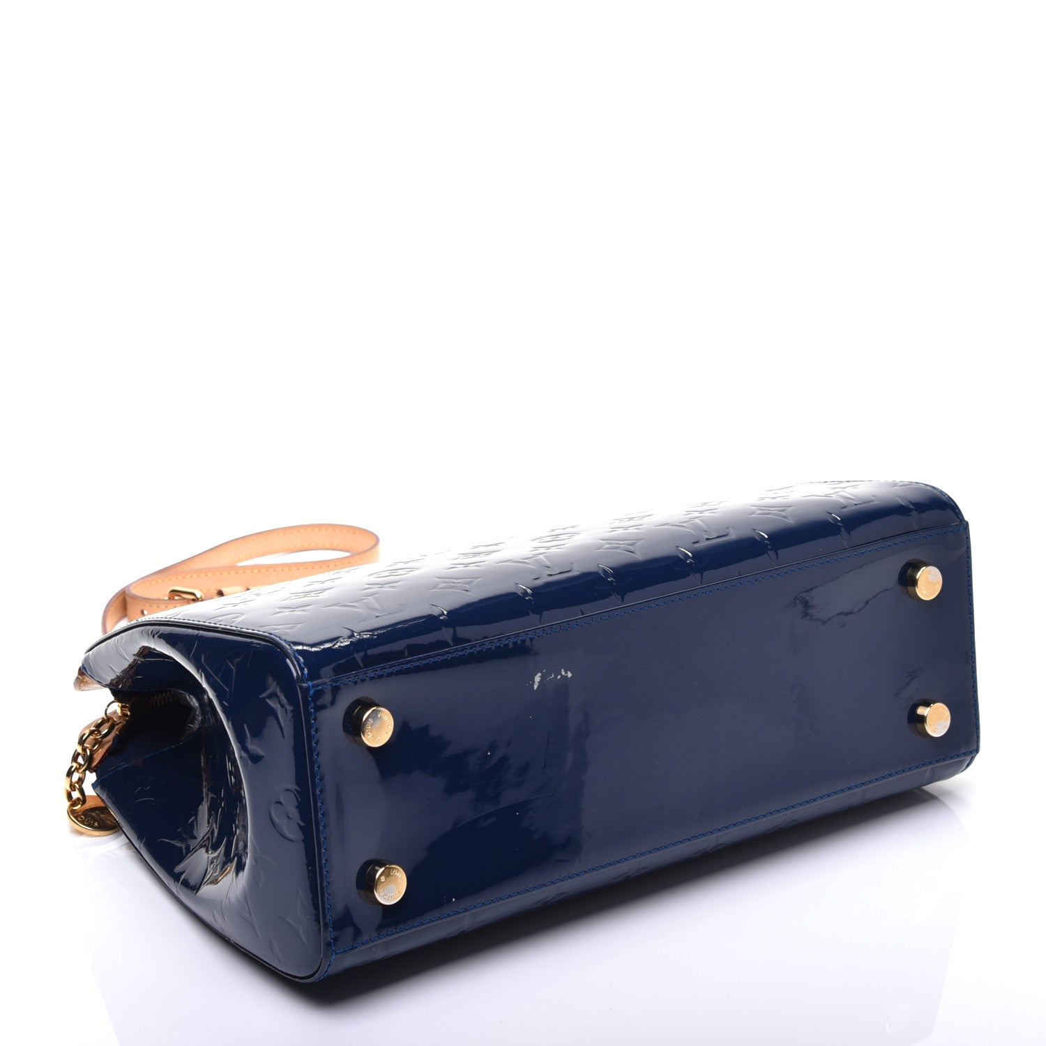 Louis Vuitton Vernis Brea MM Grand Blue 5 of 10