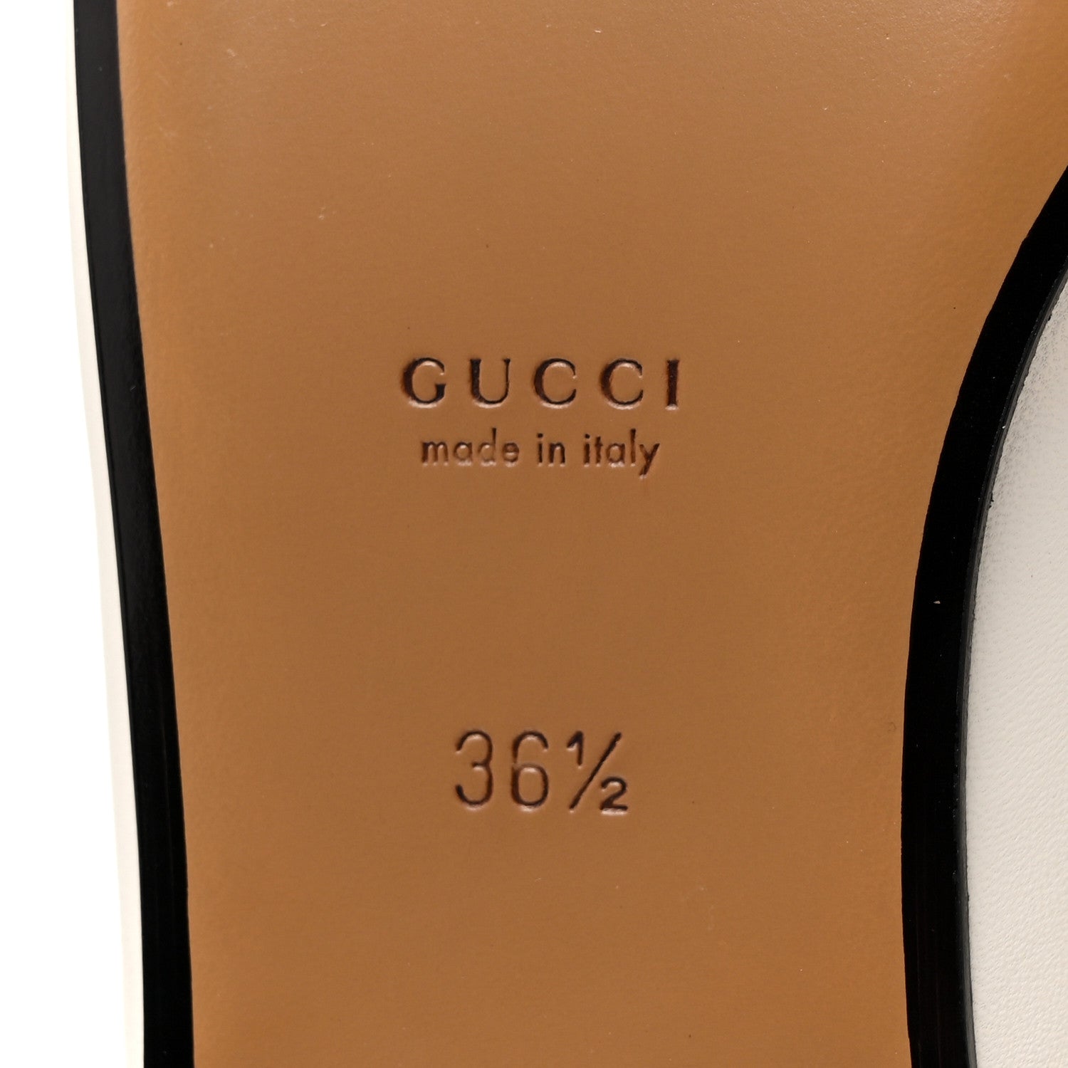 Gucci Malaga Kid Womens Princetown Slippers 36.5 Mystic White 6 of 8