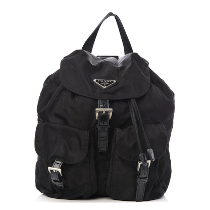 Prada Tessuto Nylon Vela Small Backpack Black 1 of 8