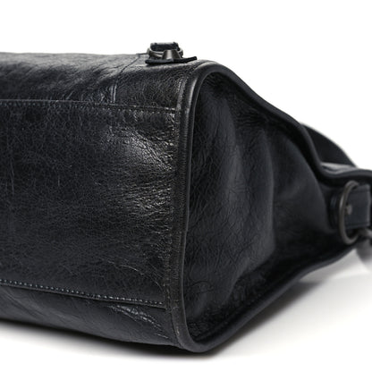 Balenciaga Arena Lambskin Classic Hardware Medium Le City Black 10 of 10