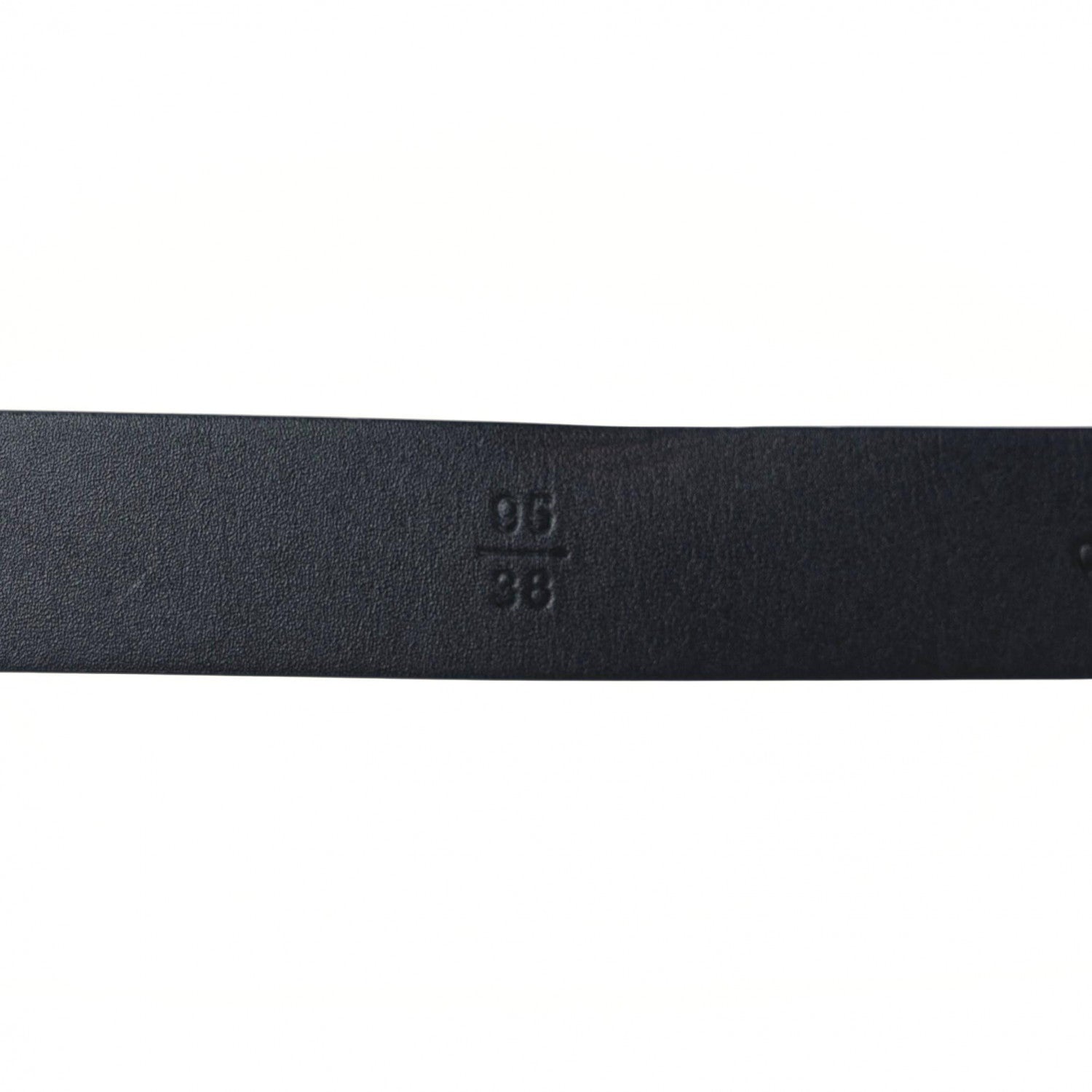 Chanel Calfskin Lambskin CC Chain Belt 95 38 Black Gold 5 of 8