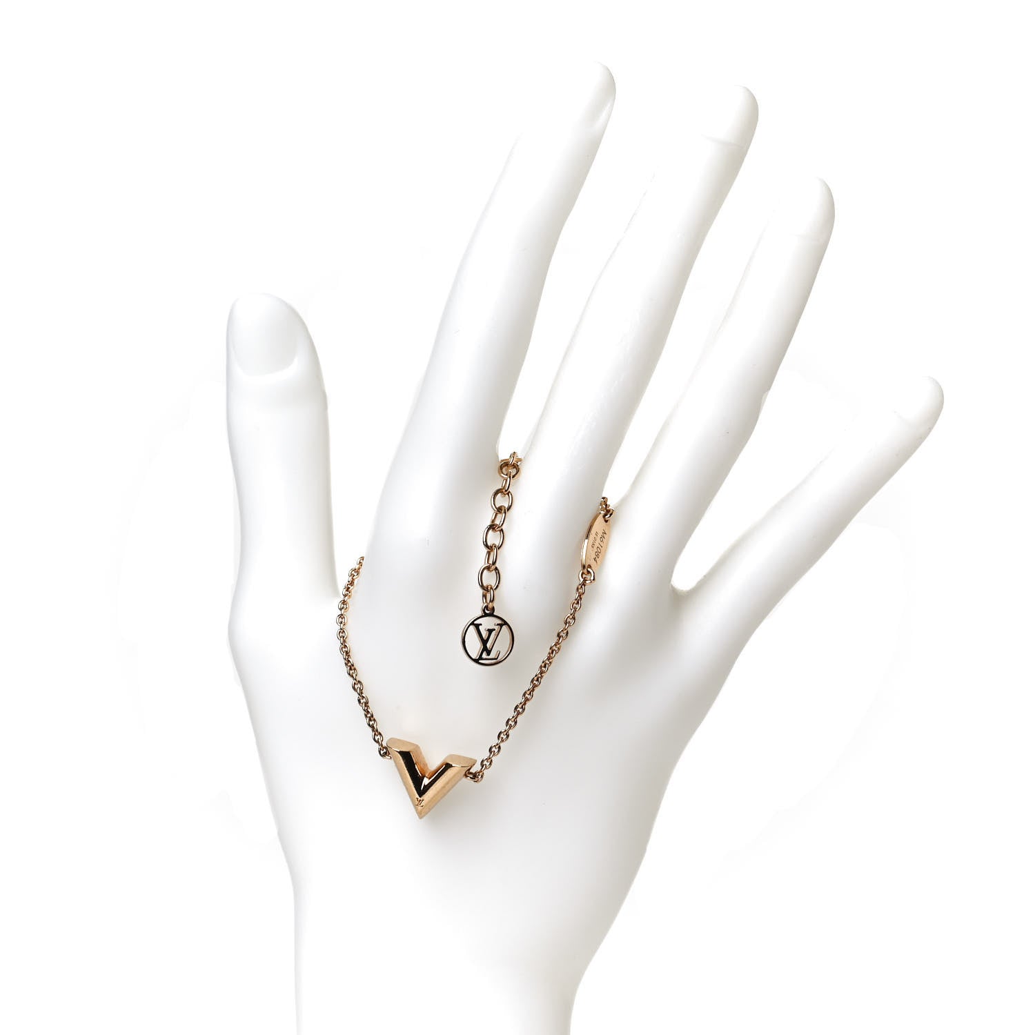 Louis Vuitton Essential V Bracelet Gold 2 of 6