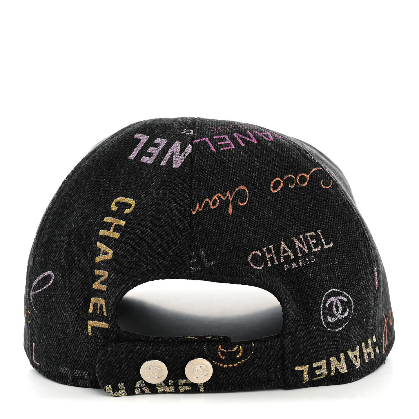 Denim Mood Cap Hat Black