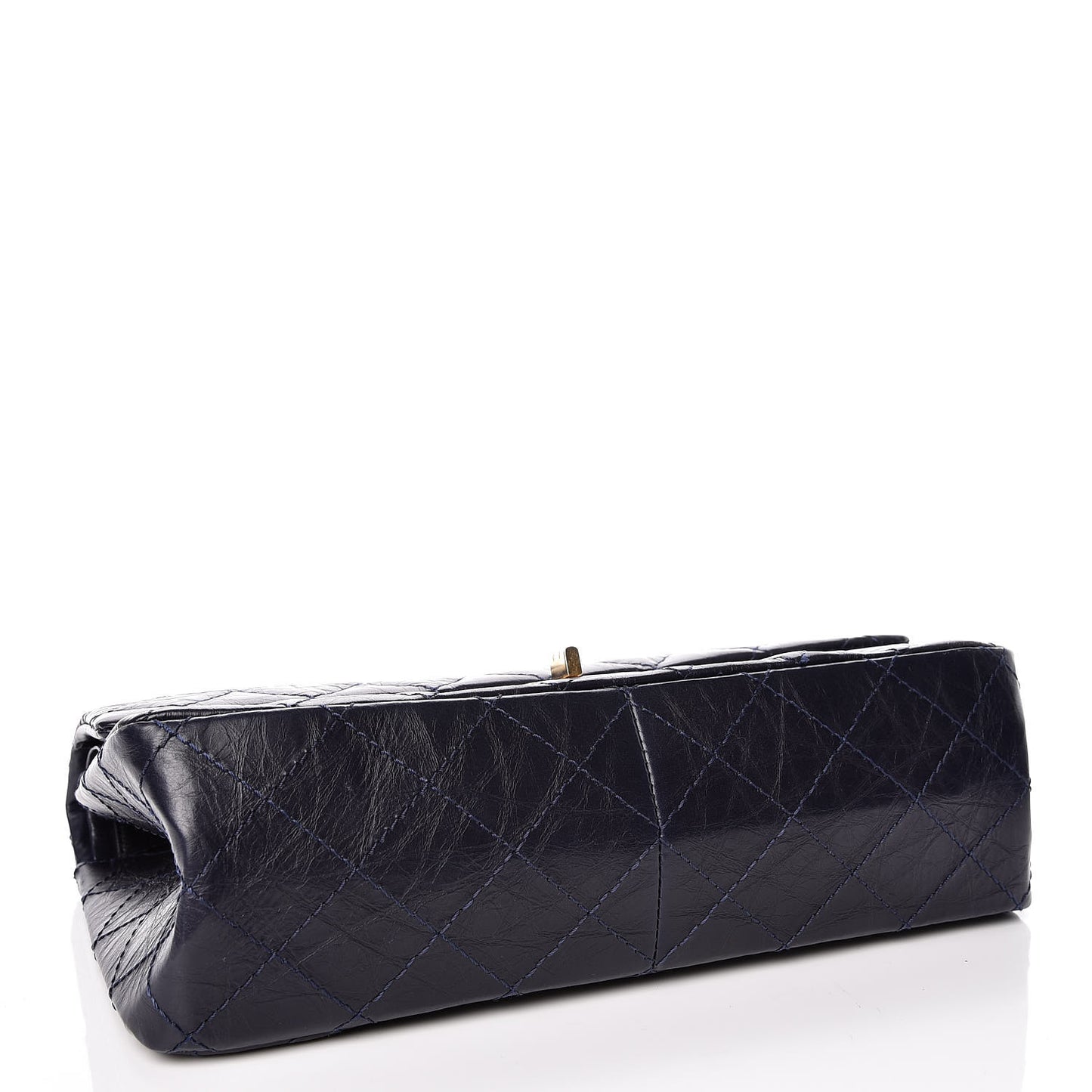 Aged Calfskin Quilted 2.55 Reissue 226 Flap Navy Dark Blue