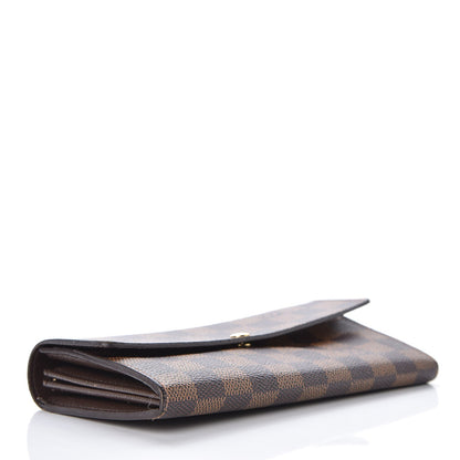 Louis Vuitton Damier Ebene Sarah Wallet 4 of 8