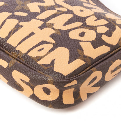Louis Vuitton Monogram Graffiti Pochette Accessories Peach 5 of 8