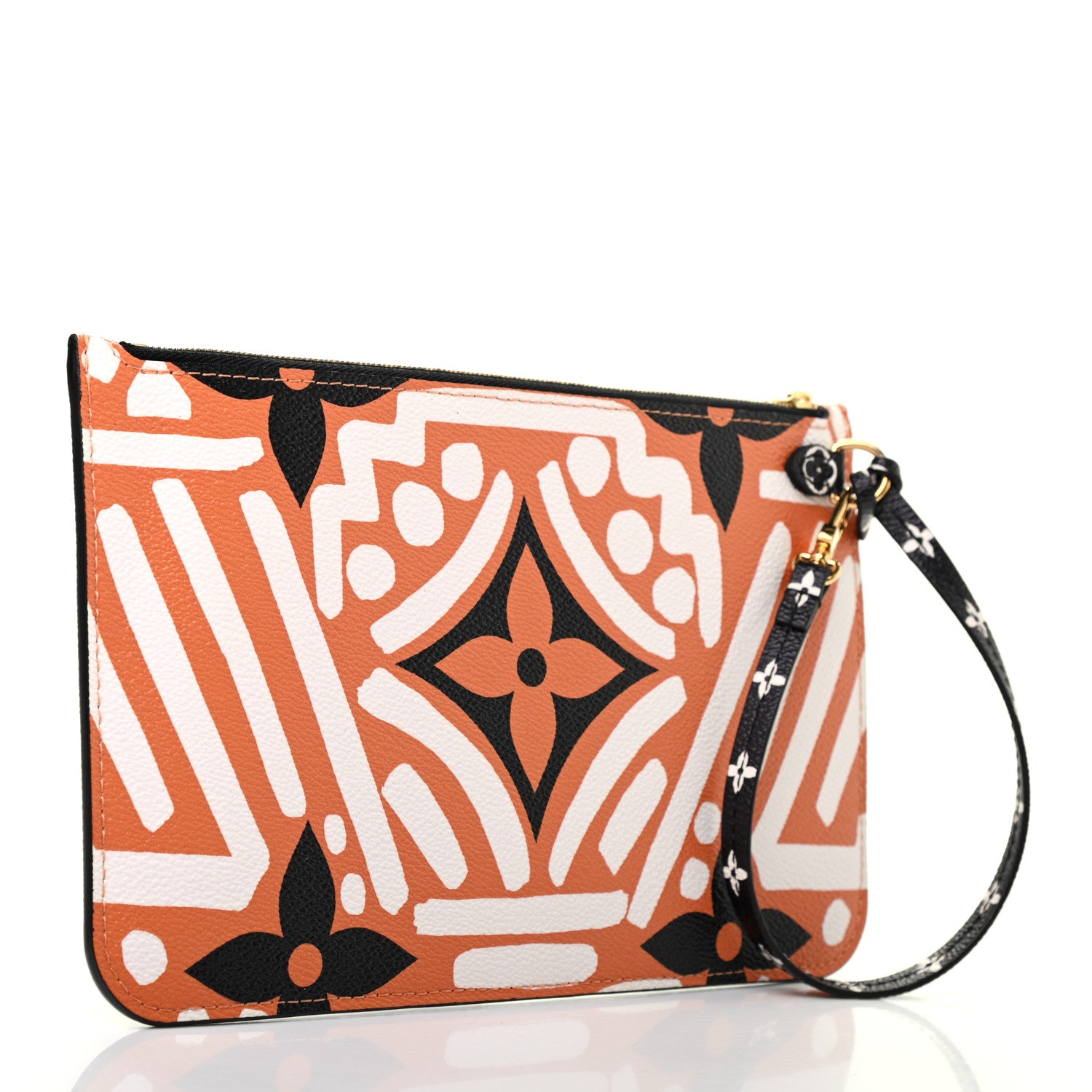 Louis Vuitton Monogram Giant Crafty Neverfull MM GM Pochette Creme Caramel 3 of 7