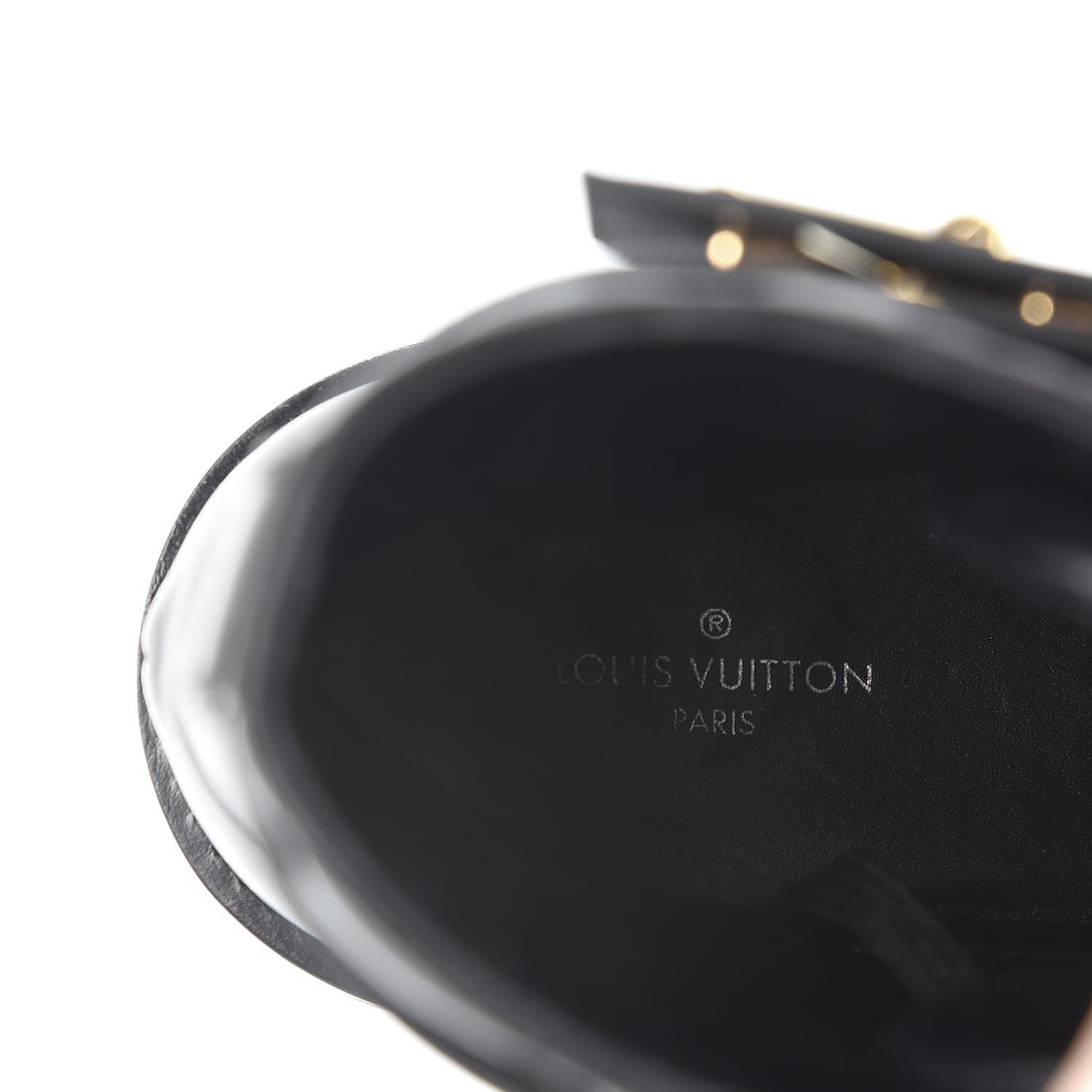 Louis Vuitton Calfskin Embossed Wonderland Ranger Boots 36.5 Black 7 of 11