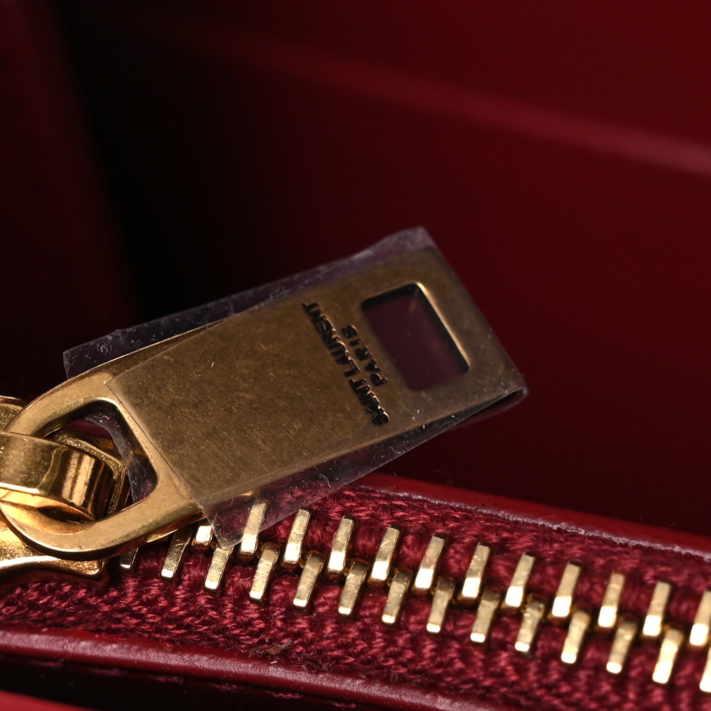 Smooth Calfskin Le Maillon Chain Wallet Opyum Red Opyum Red