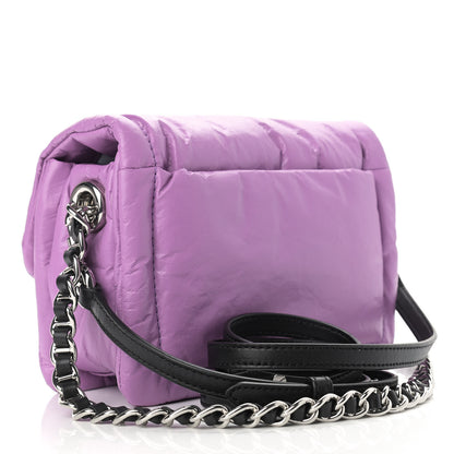 Marc Jacobs Lambskin The Mini Pillow Bag Purple 3 of 9