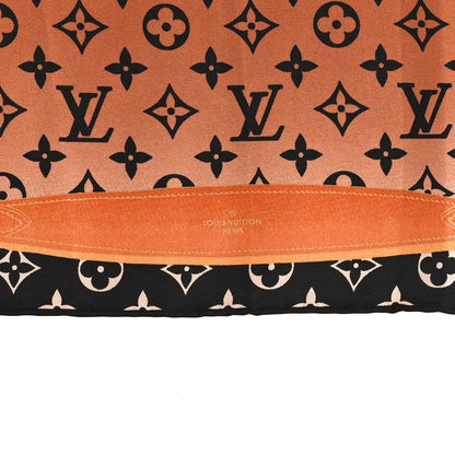 Louis Vuitton Silk Monogram Rising Confidential Square Scarf 70 Beige Multicolor 4 of 6