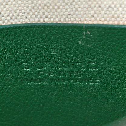 Goyard Goyardine Plumet Wallet Clutch Green 6 of 8