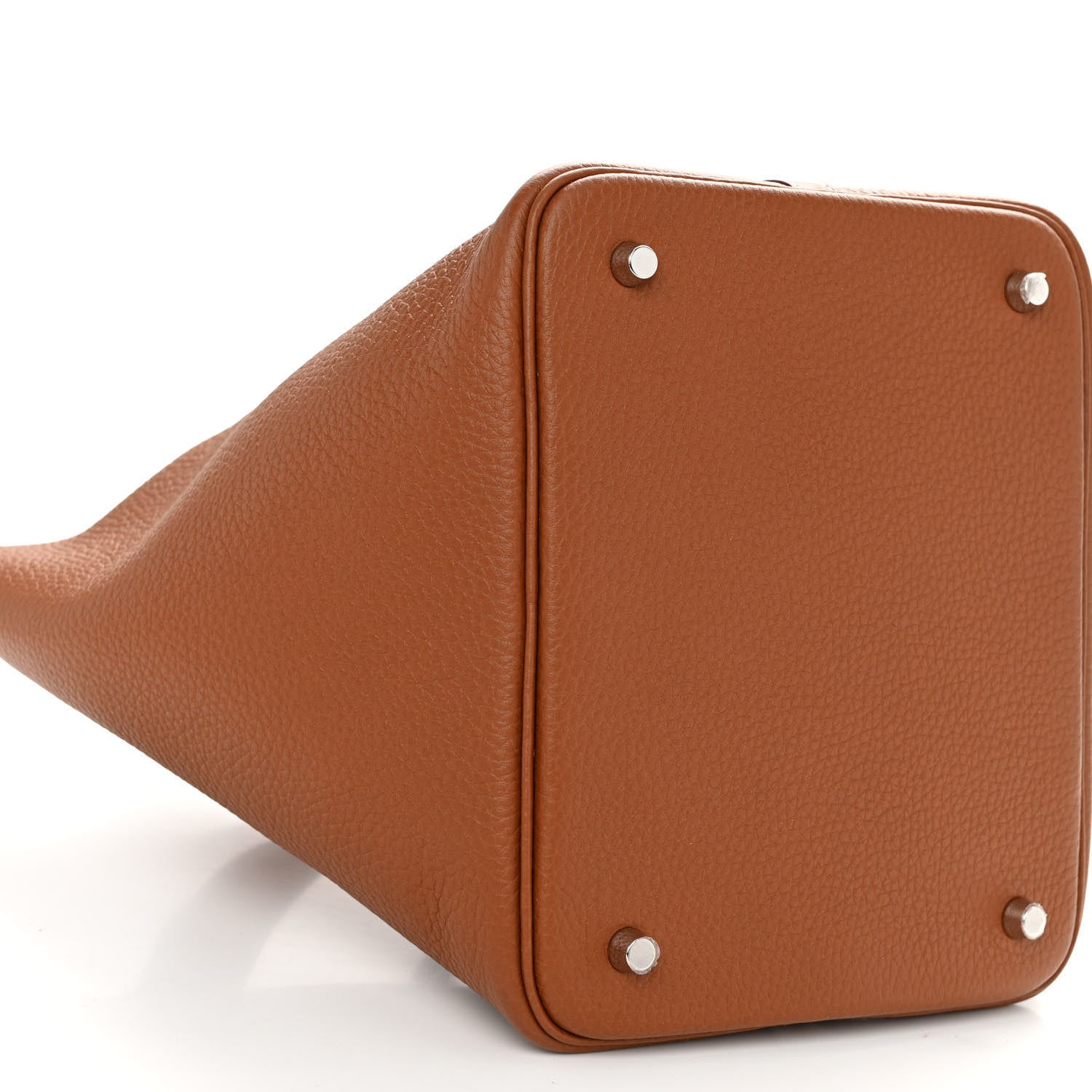 Hermes Taurillon Clemence Picotin Lock 22 MM Gold 9 of 11