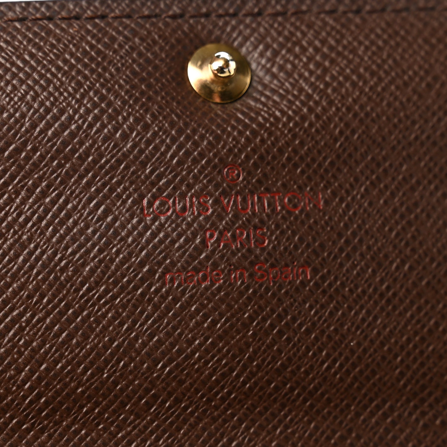 Damier Ebene Sarah Wallet