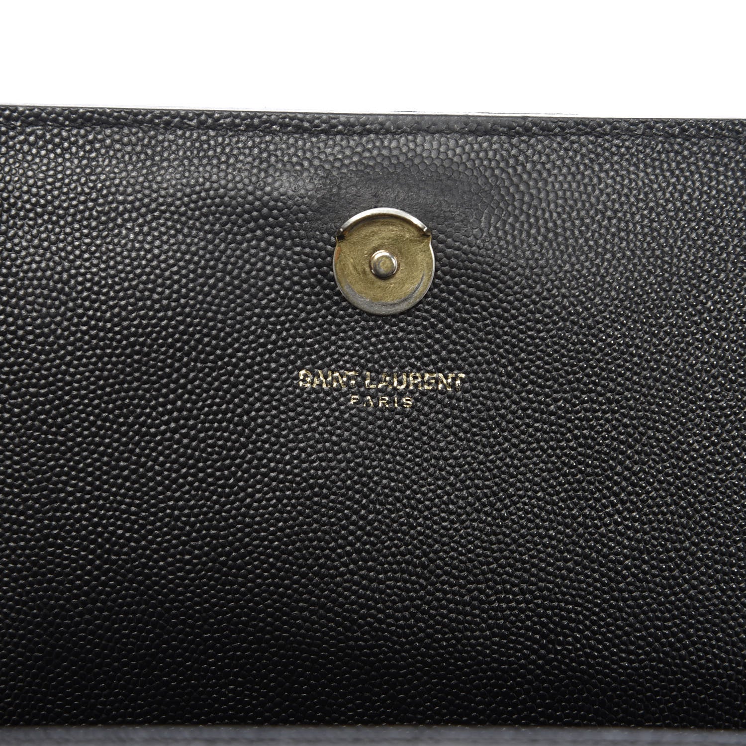 Saint Laurent Grain De Poudre Medium Classic Monogram Kate Satchel Black 7 of 10